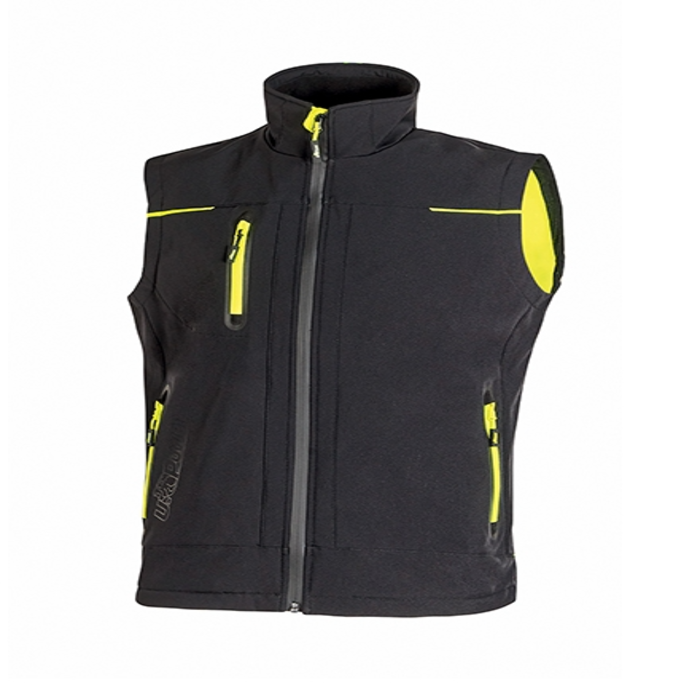 Gilet Da Lavoro Tg. M - U-power Universe Black Carbon